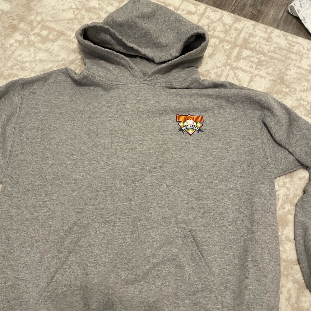 Gray Hoodie with Logo